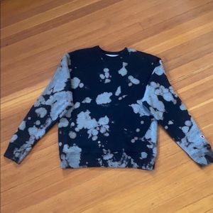 Bleached champion sweatshirt